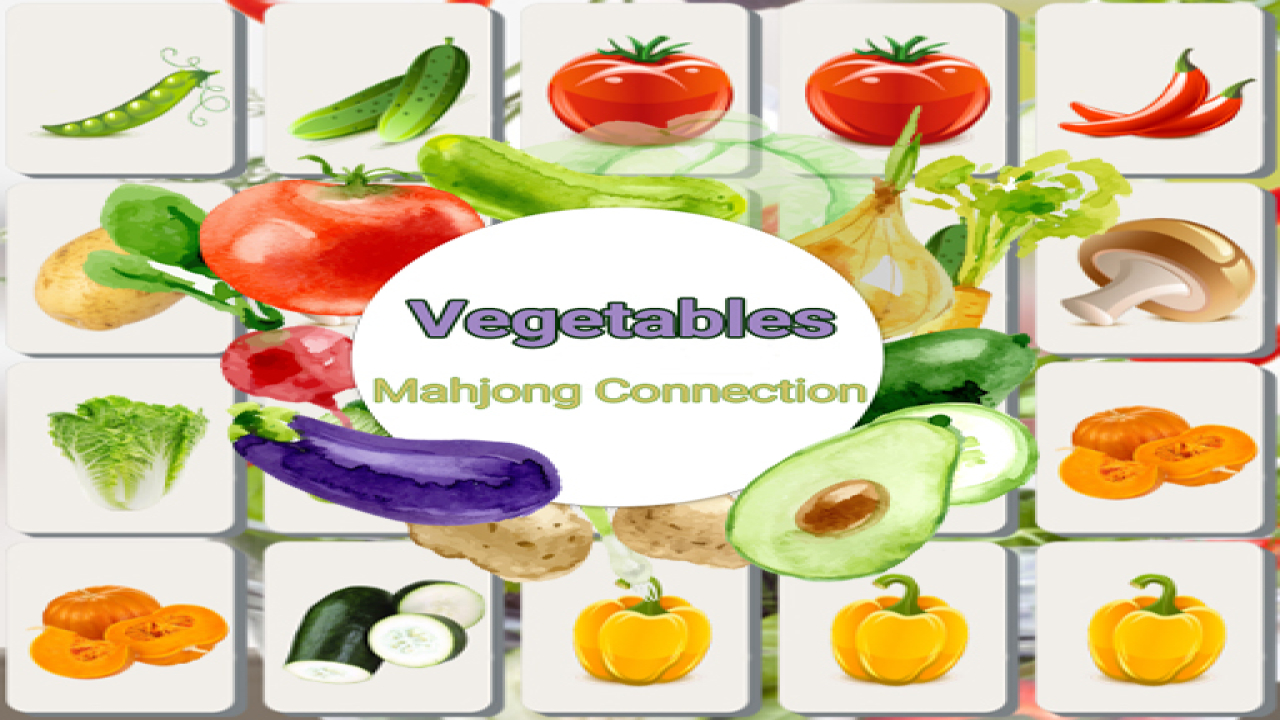 Free Games Vegetables Mahjong Connection To Play Online