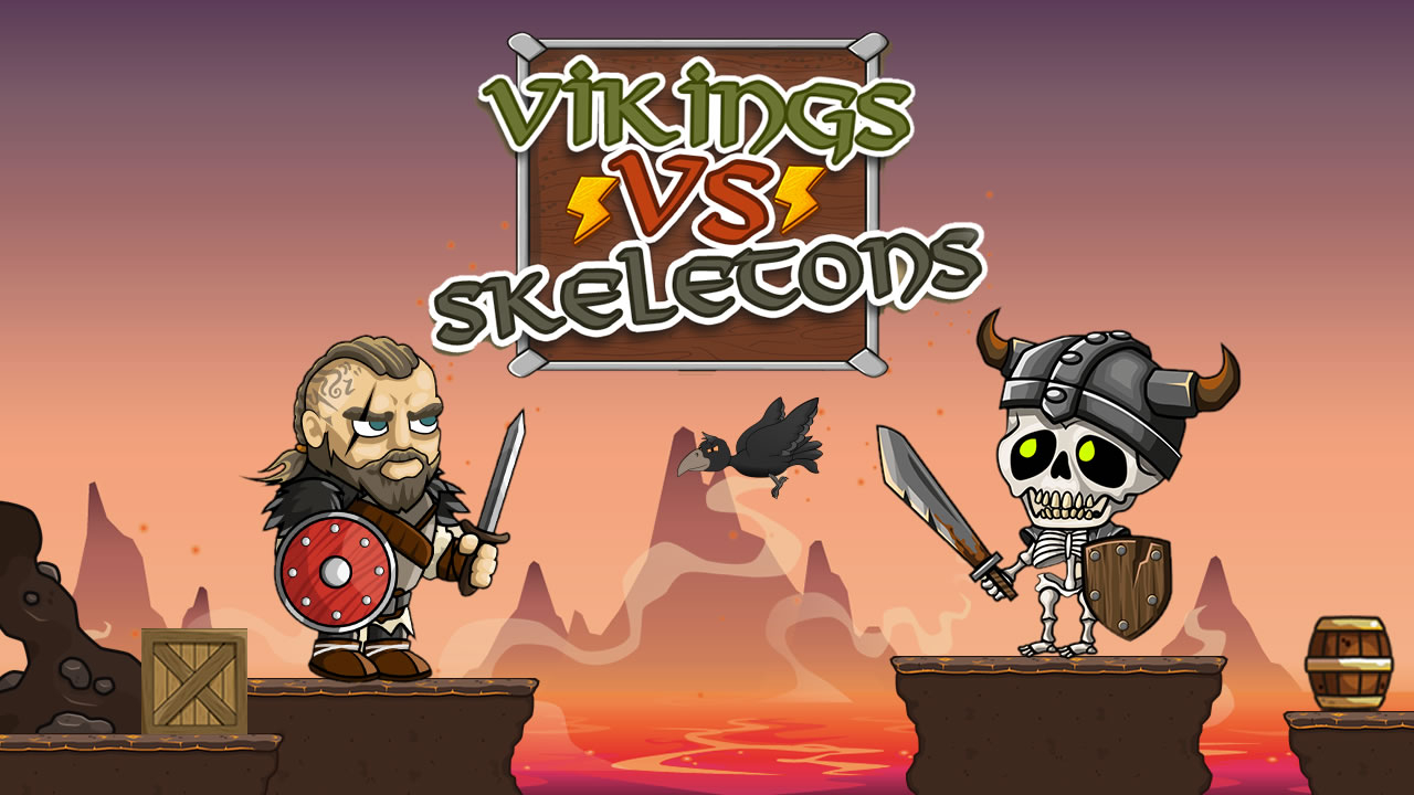 Free Vikings vs Skeletons Online Android Game