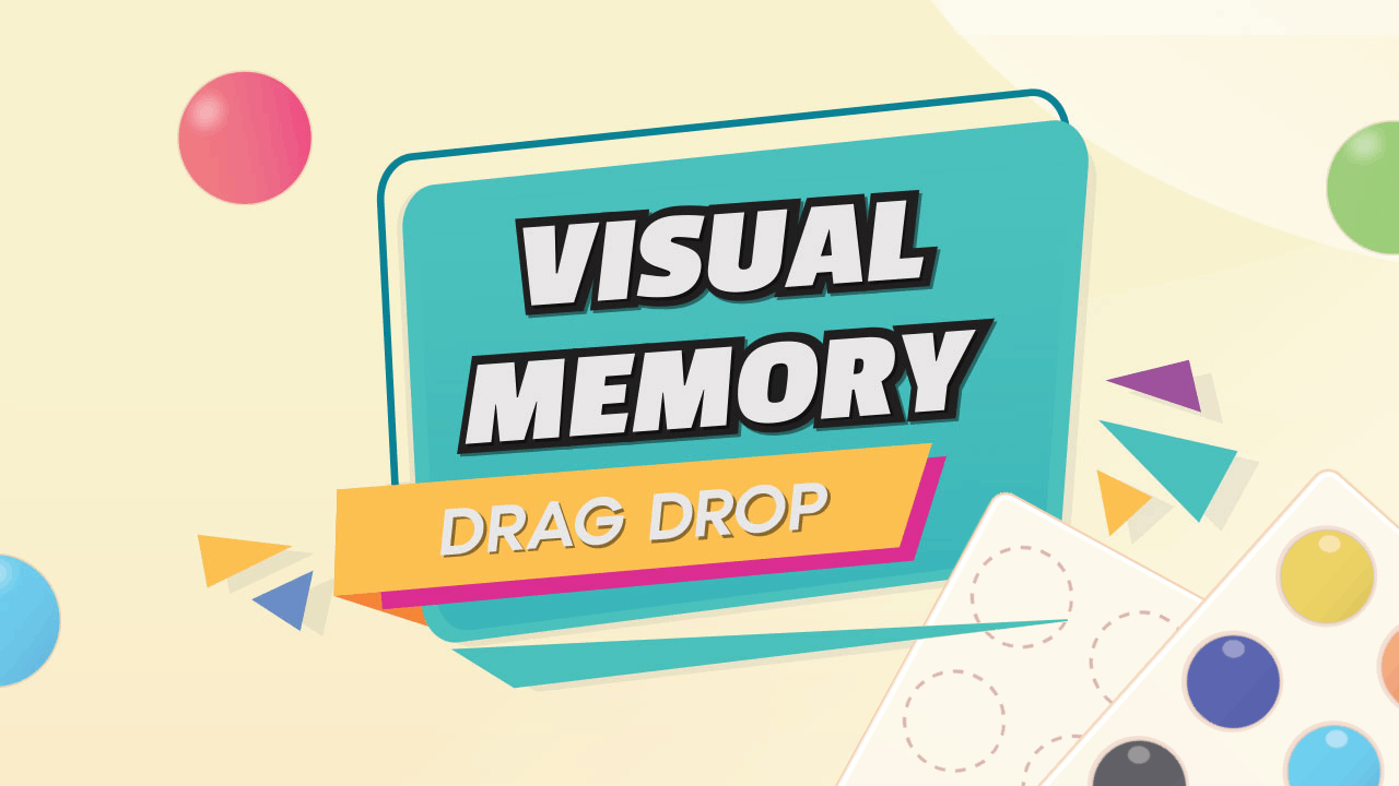 Play Visual Memory Drag Drop iOS Game Online Now
