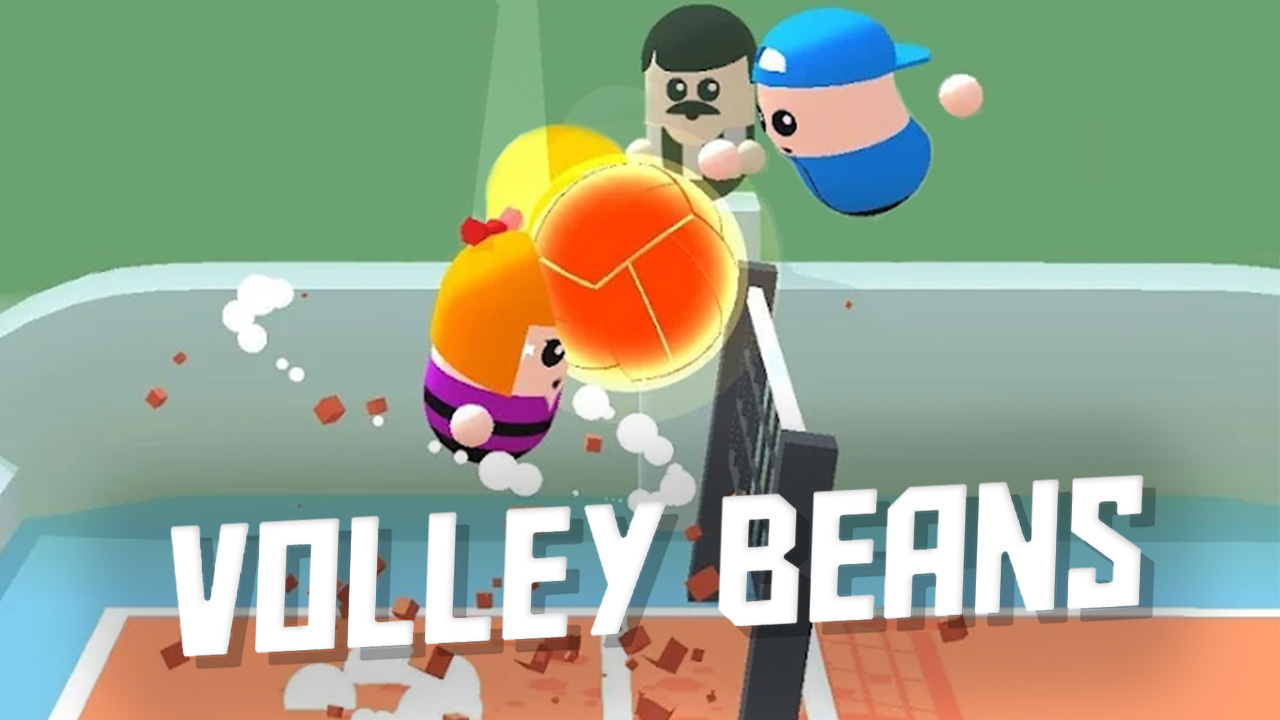 Play Free Volley Beans - Volleyball Game iOS Game Online Now