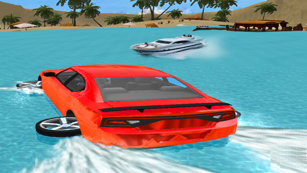 Play Water Slide Car Race Game Android Now Online
