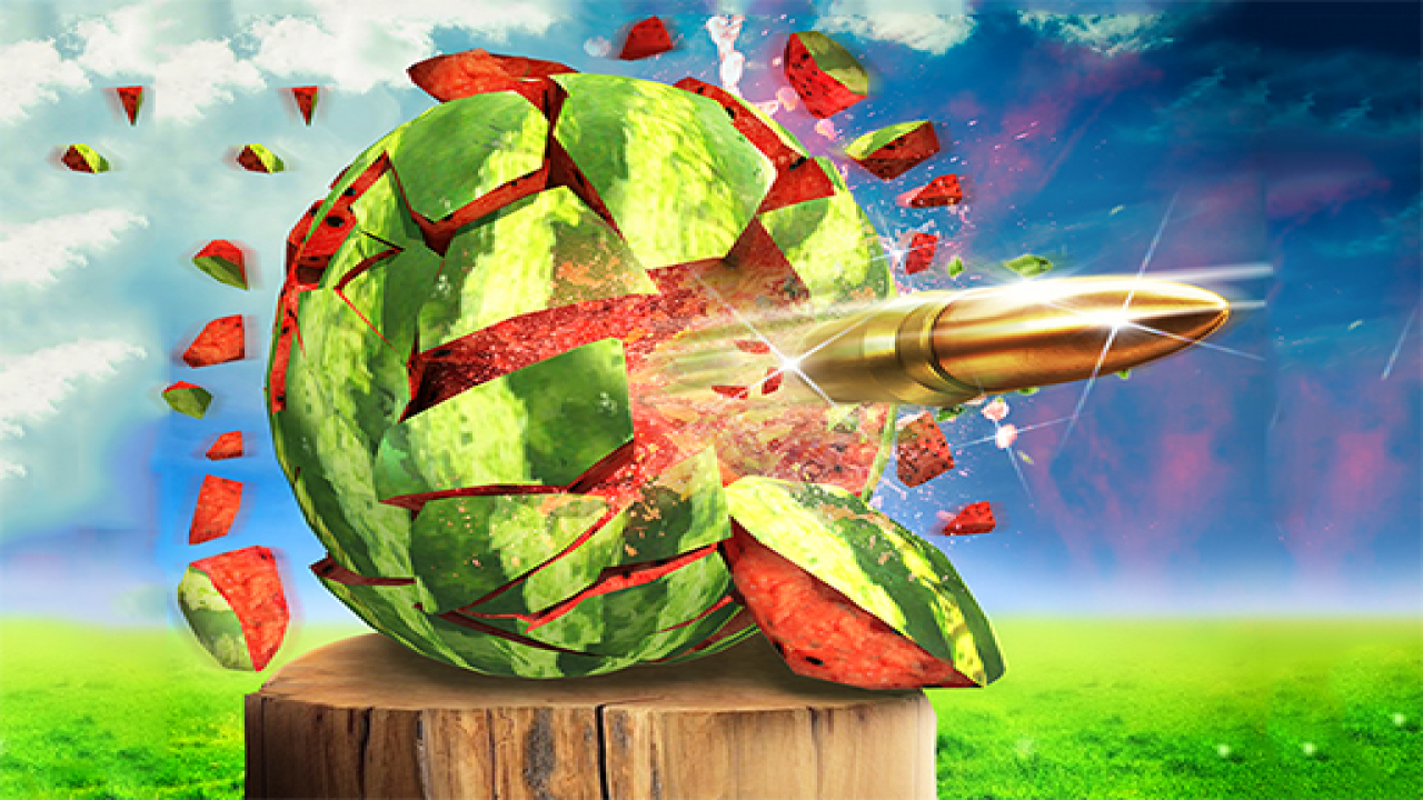 Free Watermelon Shooting 3D Games Now Online