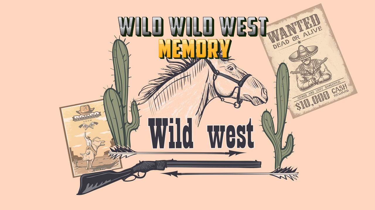 Free Wild Wild West Memory Games To Play Online