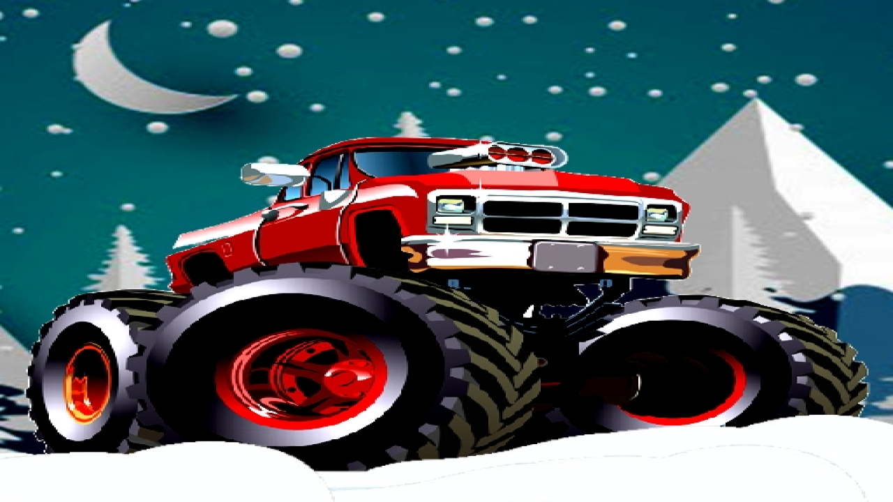 Play Winter Monster Trucks Race Game For Free No Login