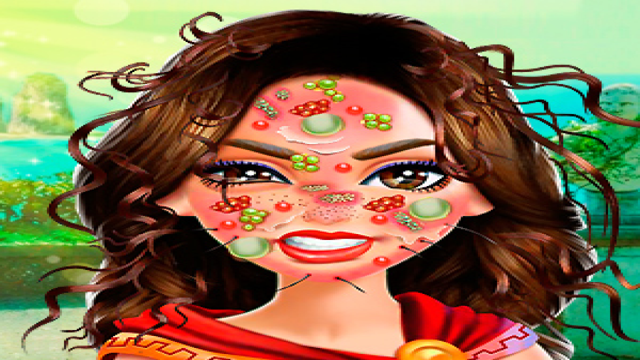 Play Free Wonder Woman Face Care PC Game Online