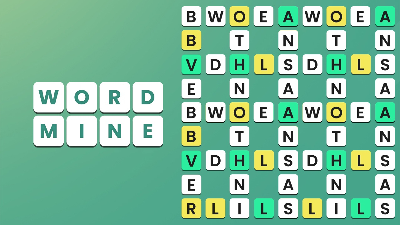 Play Word Mine Mobile Game Free Anytime