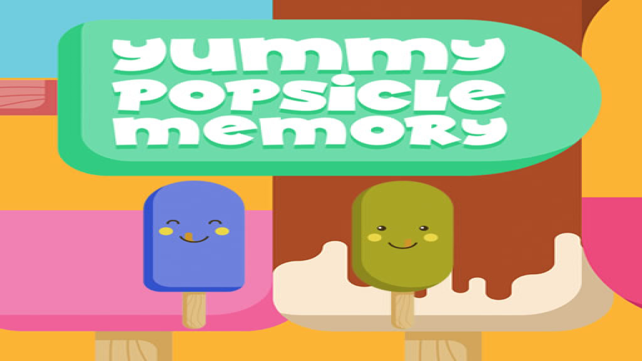 Free Yummy Popsicle Memory Game Now Online