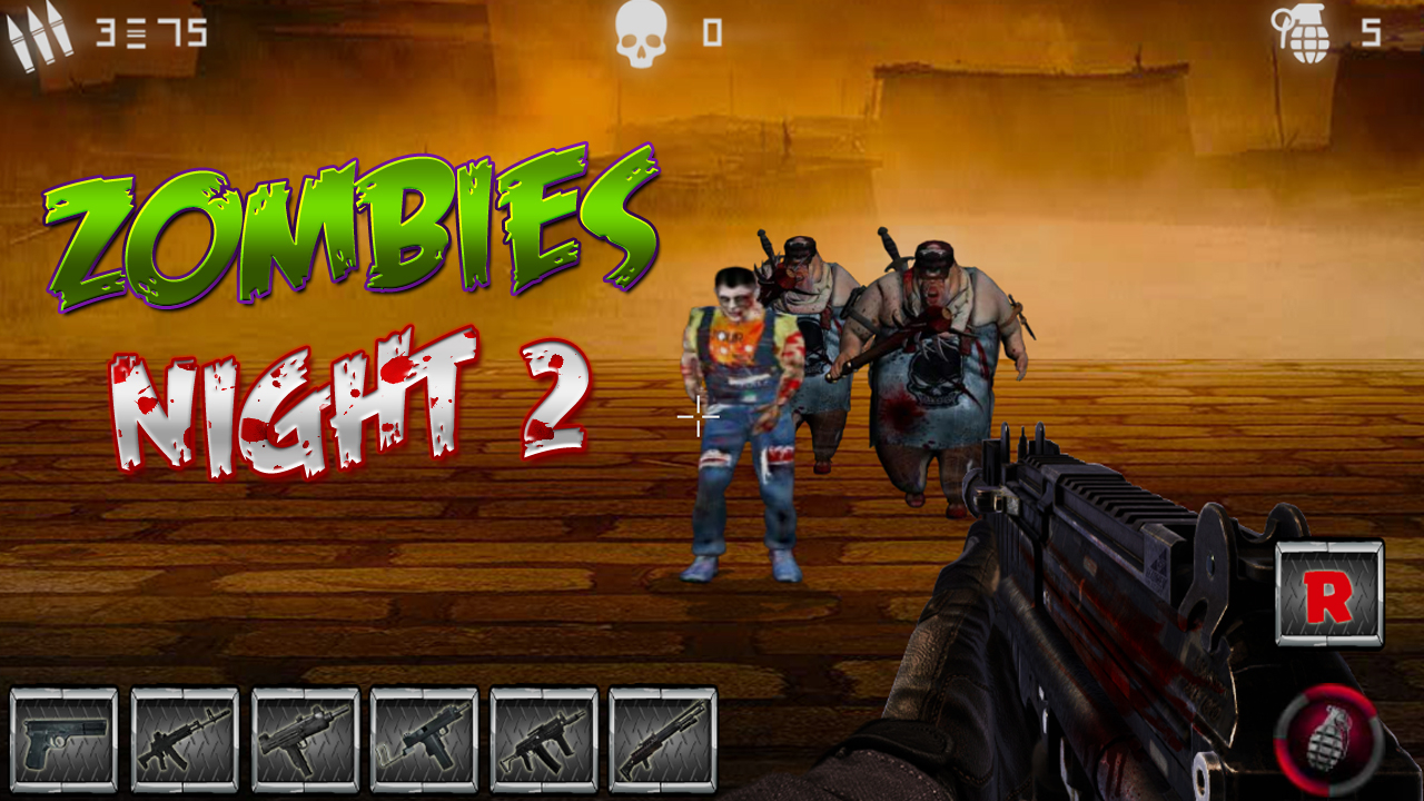 Play Free Online Zombies Night 2 Games