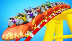 Play Amazing Park Reckless Roller Coaster 2019 Free Game Laptop Online