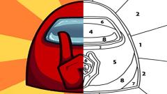 Play Among Them Coloring Book Free On Mobile