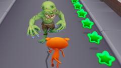 Play Free Angry Cat Run Zombies Alley Game PC