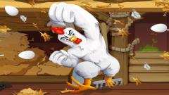 Play Free Angry Chicken Egg Madness Desktop Online Game
