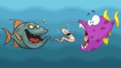 Play Angry Fish Coloring Online For Free