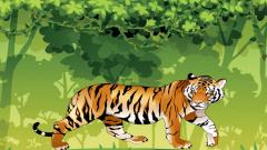 Free Angry Tiger Coloring Mobile Game At Home