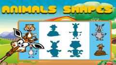 Free Animals Shapes for kids Education Mobile Game Instantly