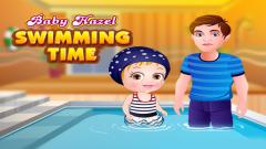 Play Baby Hazel Swimming Time Online Free Game Now
