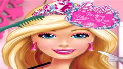 Play Barbara Fashion Hair Saloon Desktop Game Free Online