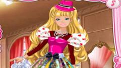 Free Games Barbie's Valentine's Patchwork Dress Online Play