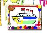 Play Free Games Boats Coloring Book Online Now