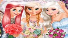 Free Play Bride and Bridesmaides Dress up Game Now iOS Online