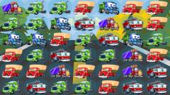 Free Cartoon Trucks Match 3 Game Play Online