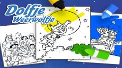 Play Coloring Dolfje Weerwolfje Free Online Game Now