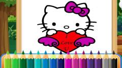 Free Coloring Kitty Games Online
