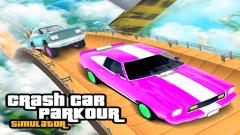 Free Crash Car Parkour Simulator iOS Game Now
