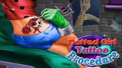 Play Free Dotted Girl Tattoo Procedure Game PC
