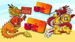 Play Dragon Year Jigsaw Free Online Now