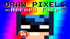 Free Play Games Draw Pixels Heroes Face Online
