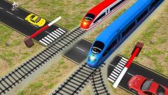 Free Euro Railroad Crossing : Railway Train Passing 3D Game Play Online