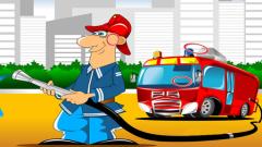 Play Fire Trucks Differences Online Android Game Now