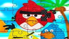 Play Funny Birds Pop It Jigsaw Laptop Game Online Free No Login