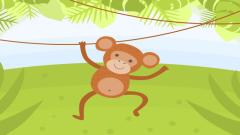 Play Free Funny Monkeys Coloring Game PC Online