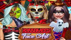 Play Halloween Face Art (e656) Phone Mobile Game