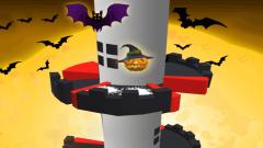 Play Free Helix Jump Halloween Online Game