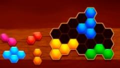 Play Hexa Block: Honey Cells Mobile Free Game Online