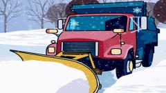Free Hidden Snowflakes in Plow Trucks iOS Game Now