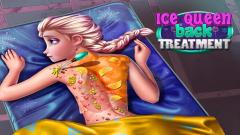 Play Ice Queen Back Treatment Online Mobile Game