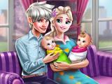 Play Free Ice Queen Twins Family Day Game Online Mobile