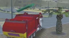 Play Island Clean Truck Garbage Sim Phone Mobile Game