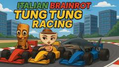 Play Italian Brainrot Tung Tung Racing Online Game Free