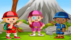 Play Free Kids Camping Hidden Stars Game On Mobile