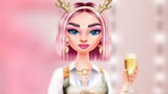 Play Kikis Pink Christmas Free Game iOS Online