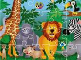 Free King of Jungle Jigsaw Online Game To Play