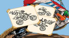 Play Free Games MotoCross Hero Coloring Online