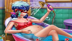 Play Pregnant Dotted Girl Spa Mobile Game Free Now