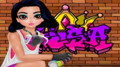 Free Princess Cool Graffiti Phone Game Online