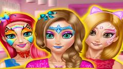 Free Princess Room Face Painting Online PC Games